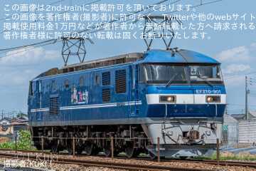 【JR貨】EF210-901が臨時検査終了に伴う試運転を実施