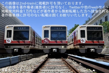 【北急】桃山台車庫「8000形撮影会」開催