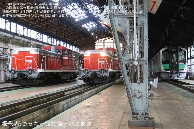 【JR東】盛岡車両センター「DE10撮影会」開催(2026年5月)を盛岡車両センターで撮影した写真