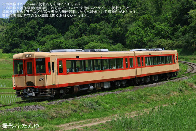 【JR東】水郡線ふくしま号が運転を不明で撮影した写真