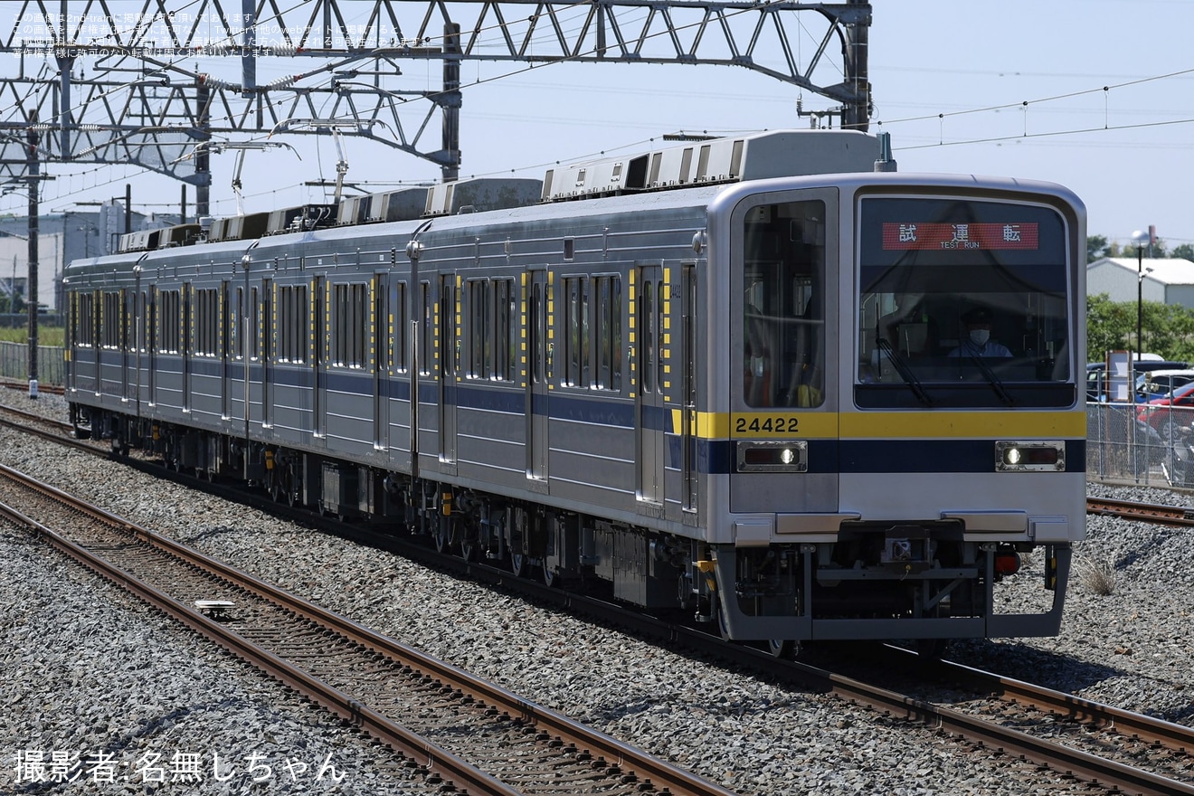 【東武】20400型21422F 南栗橋工場出場試運転の拡大写真