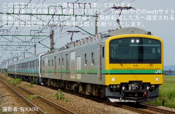 【JR東】E131系N4編成+N3編成が越後石山から配給輸送