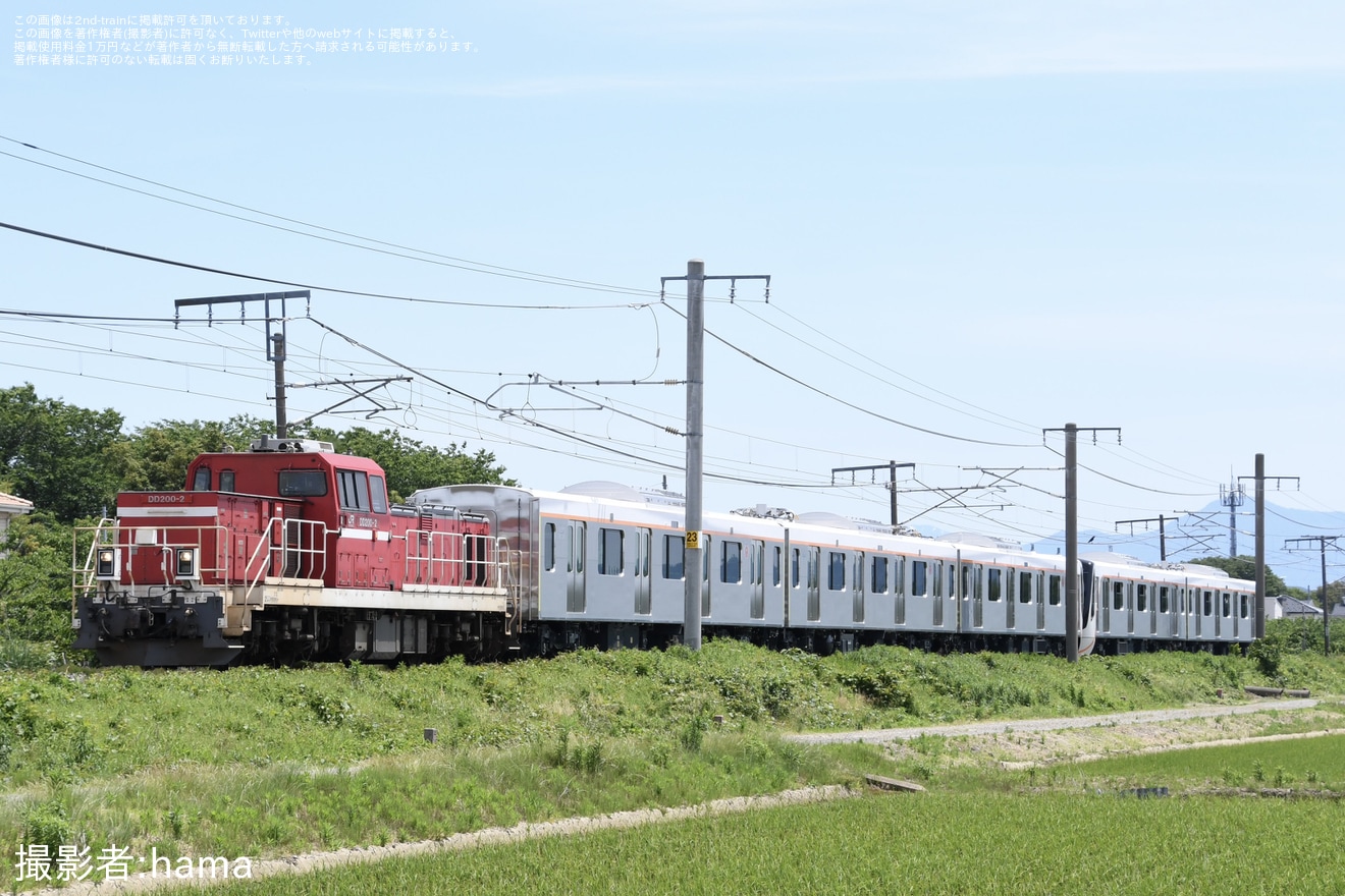 【東急】6020系6050番台6161F J-TREC新津出場甲種輸送の拡大写真