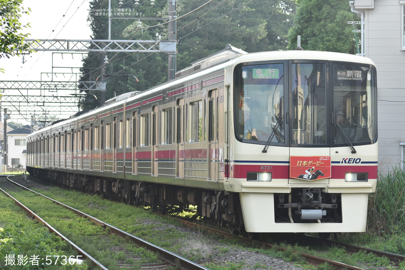 【京王】日本ダービー開催に伴い臨時列車を運転(202605)の拡大写真