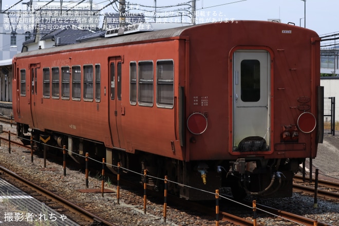 【JR西】キハ47-1064 後藤総合車両所本所入場回送を豊岡駅で撮影した写真
