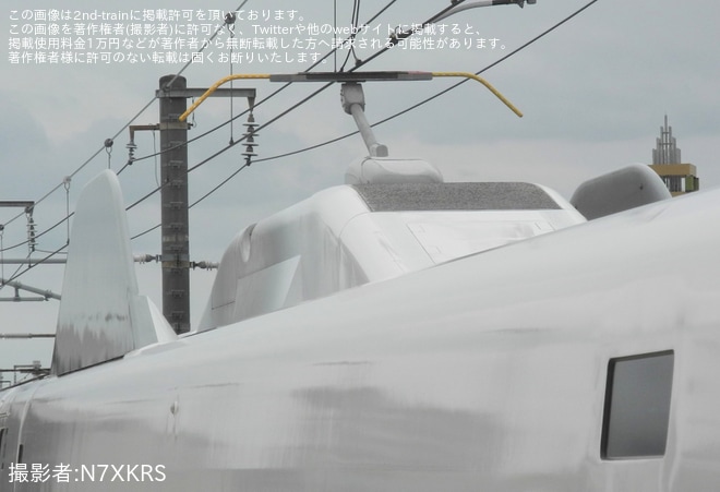 【JR海】N700S J23編成浜松工場出場試運転(202606)を不明で撮影した写真