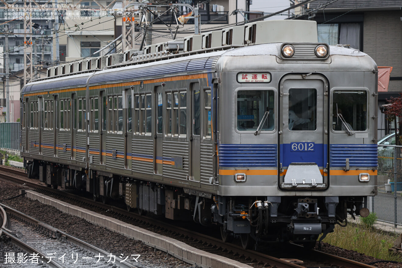 【南海】6000系6903F千代田工場出場試運転の拡大写真