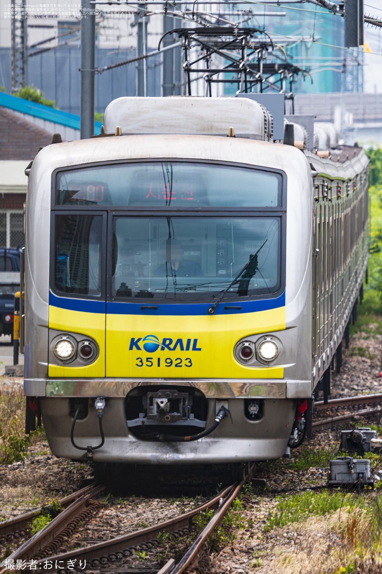 【KORAIL】351000系351F23編成が出場試運転の拡大写真