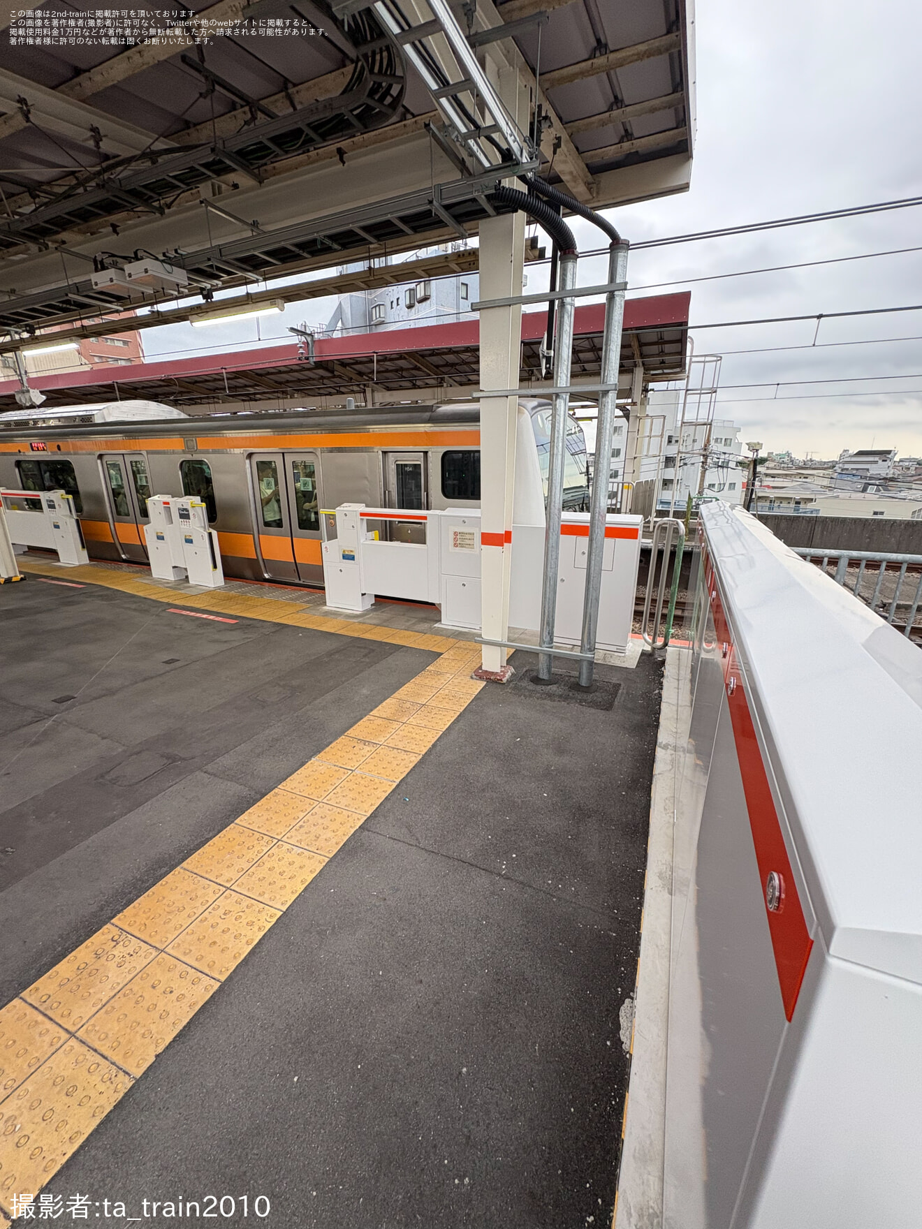 【JR東】西荻窪駅3・4番線にホームドア設置の拡大写真