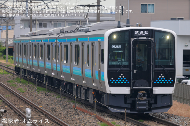 【JR東】E131系N2編成 岡谷駅まで入線試運転 - 広丘駅にて撮影