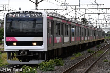 【JR東】E501系K754編成「SAKIGAKE」が郡山総合車両センターへ回送