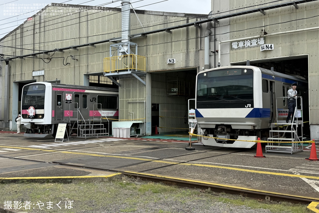 【JR東】郡山総合車両センタートレインフェスタ開催の拡大写真