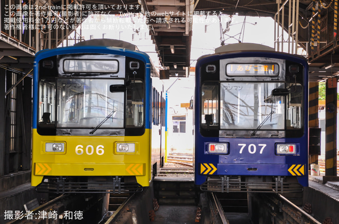 【阪堺】「第28回 路面電車まつり」開催 - あびこ道車庫にて撮影