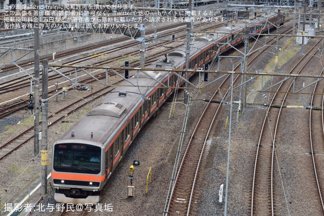【JR東】E231系ケヨMU12編成大宮総合車両センター入場回送（1枚目）