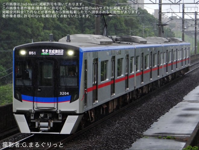 【京成】3200形が4両編成での営業運転を開始（2枚目）
