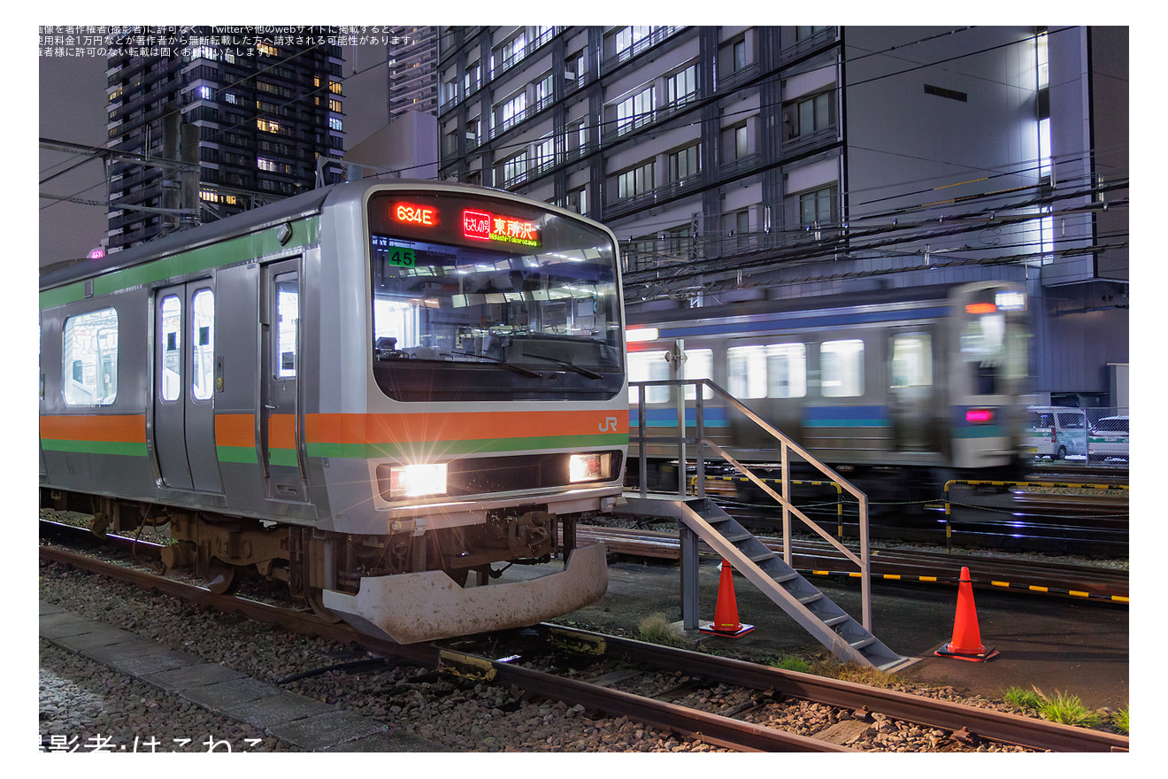 【JR東】「八高・川越線の車両を独り占め!カスタム写真夜間撮影会」開催の拡大写真