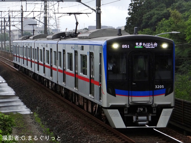 【京成】3200形が4両編成での営業運転を開始（1枚目）