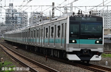 【JR東】E233系2000番台マト17編成東京総合車両センター出場回送(機器更新実施)