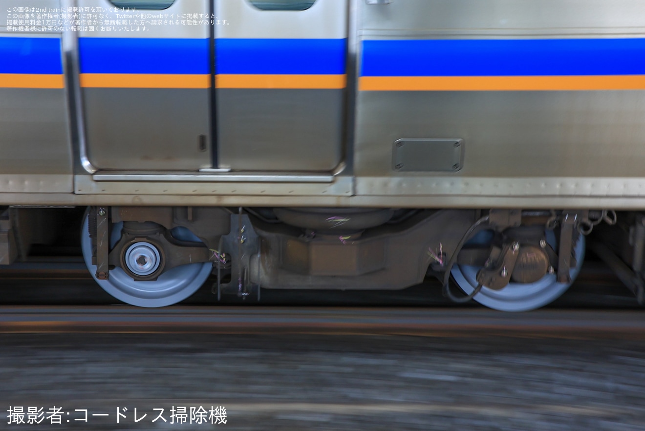 【SAT】SAT721系SA103編成が車軸交換後試運転の拡大写真