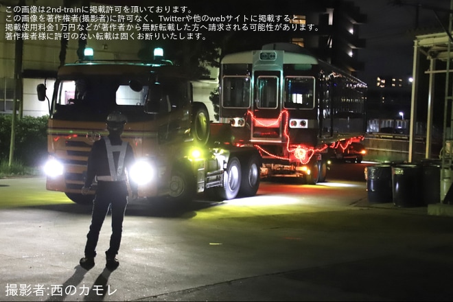 【阪急】6300系6353Fが廃車・解体のため陸送（3枚目）