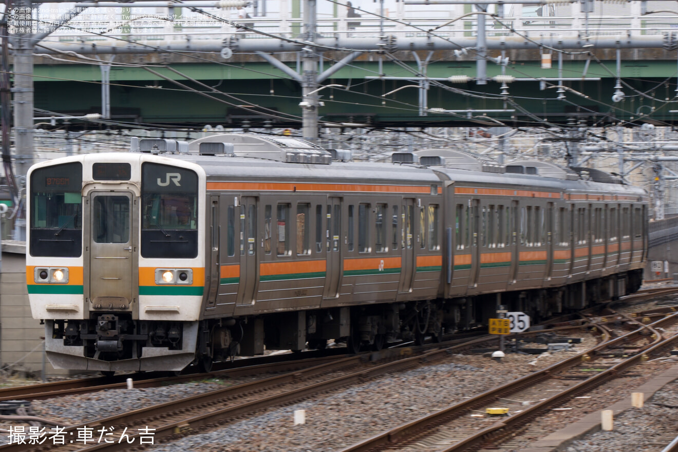 【JR東】211系 A33編成大宮総合車両センター入場回送の拡大写真