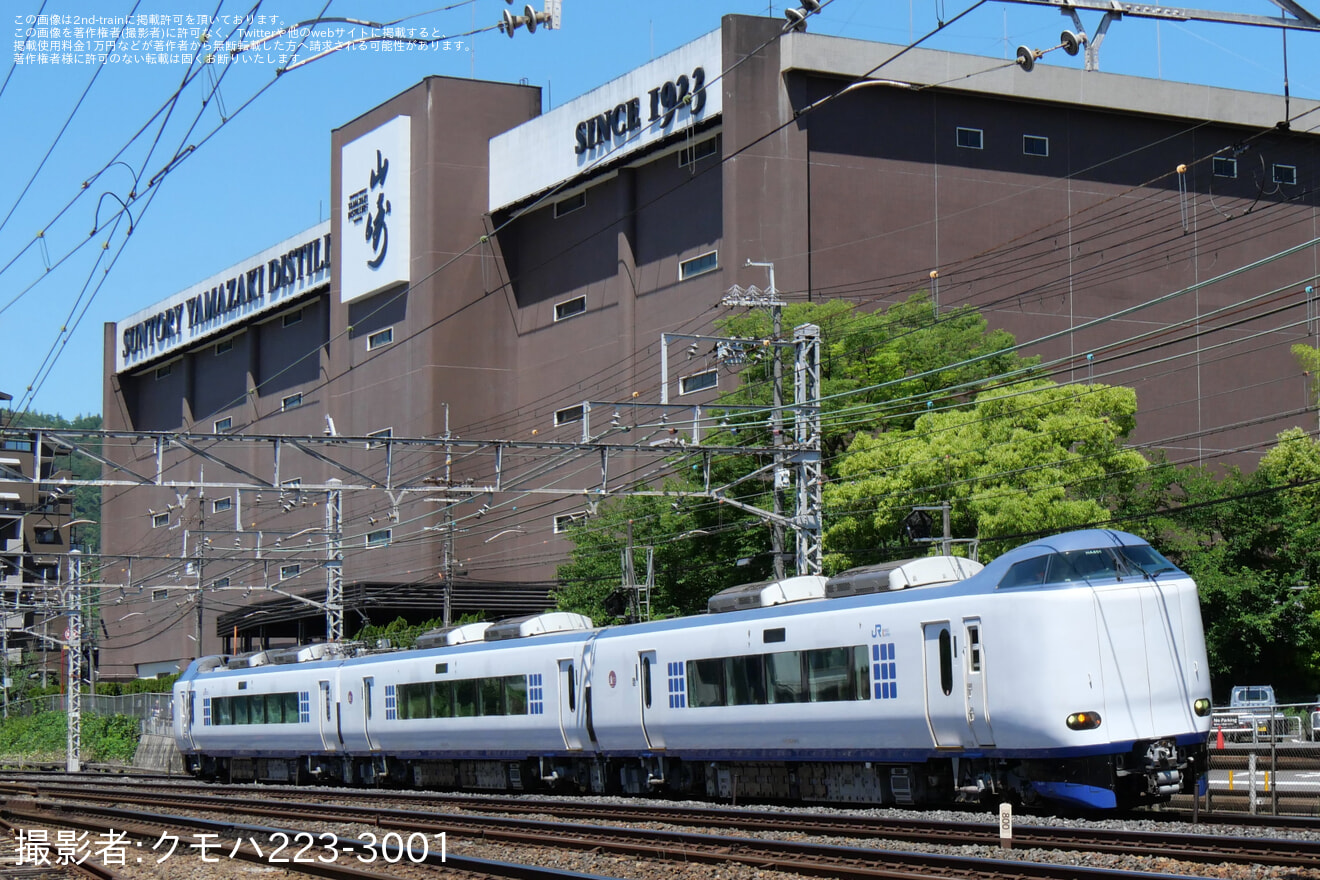 【JR西】271系HA651編成吹田総合車両所本所出場試運転の拡大写真