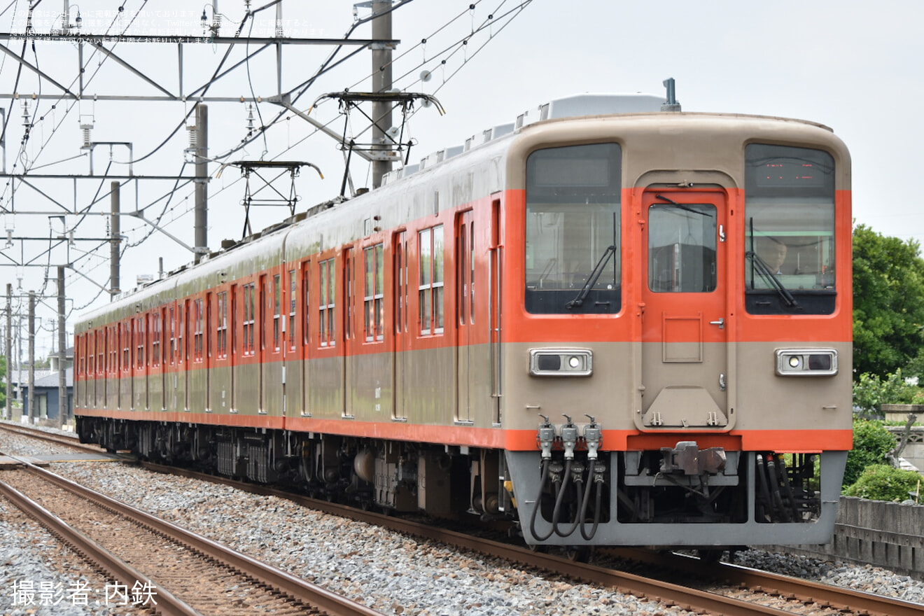 【東武】8000系81107Fが南栗橋工場へ入場回送の拡大写真
