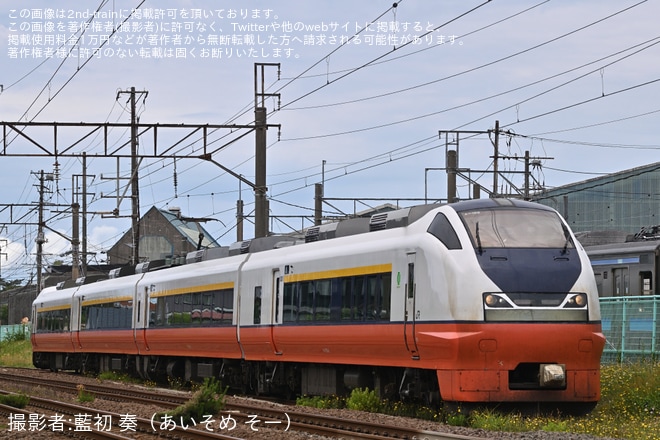 【JR東】E751系A-102編成秋田総合車両センターへ入場回送(202606)（1枚目）