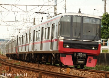 【名鉄】3300系3307F舞木検査場出場試運転