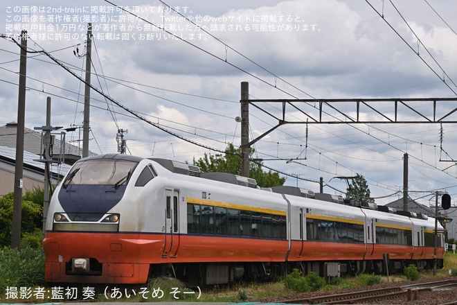 【JR東】E751系A-102編成秋田総合車両センターへ入場回送(202606)（2枚目）