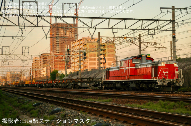 【JR西】DD51-1109牽引の新三田工臨返空運転 - 千里丘～茨木間にて撮影