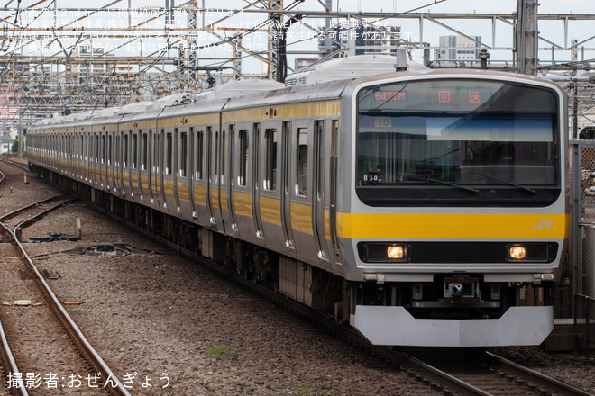 【JR東】E231系ミツB10編成 東京総合車両センター出場回送 - 中野駅にて撮影