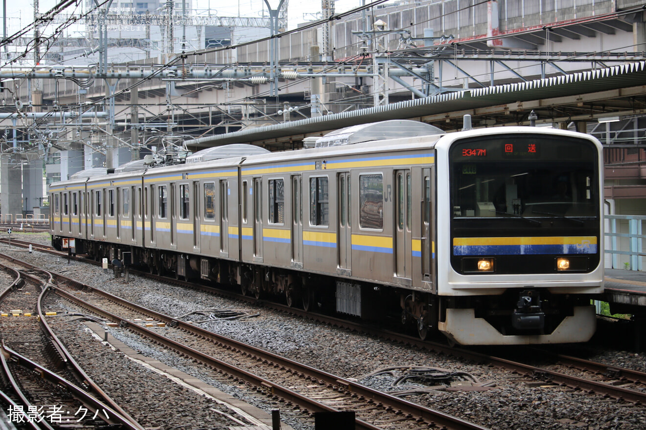 【JR東】209系マリC446編成大宮総合車両センター出場回送(202606)の拡大写真
