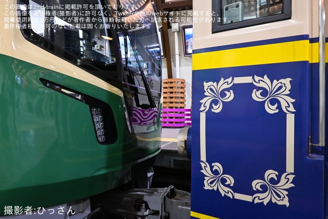 【江ノ電】700形702F＋10形10Fが営業運転に充当を不明で撮影した写真
