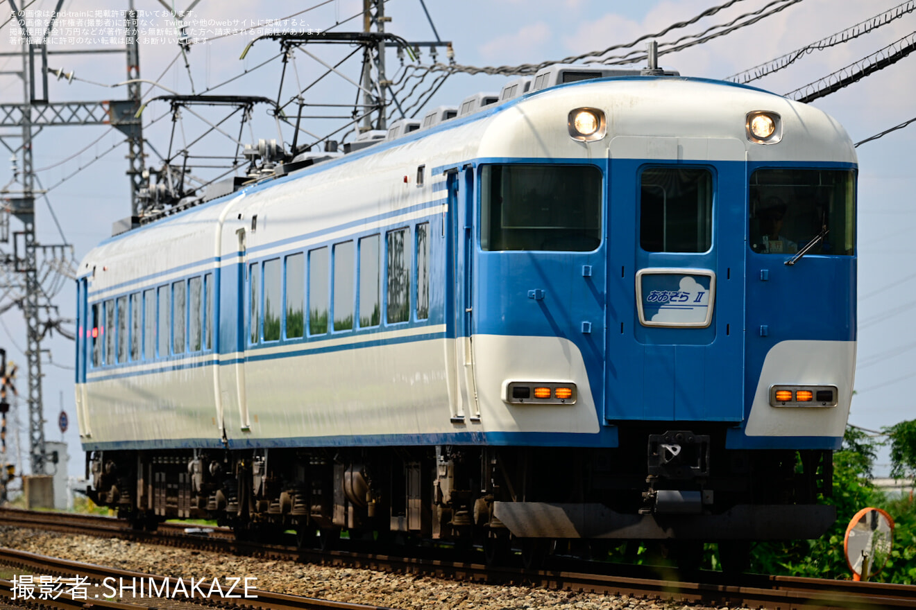 【近鉄】「近鉄おくのほそ道と寄り道」ツアーの団体臨時列車が運転の拡大写真