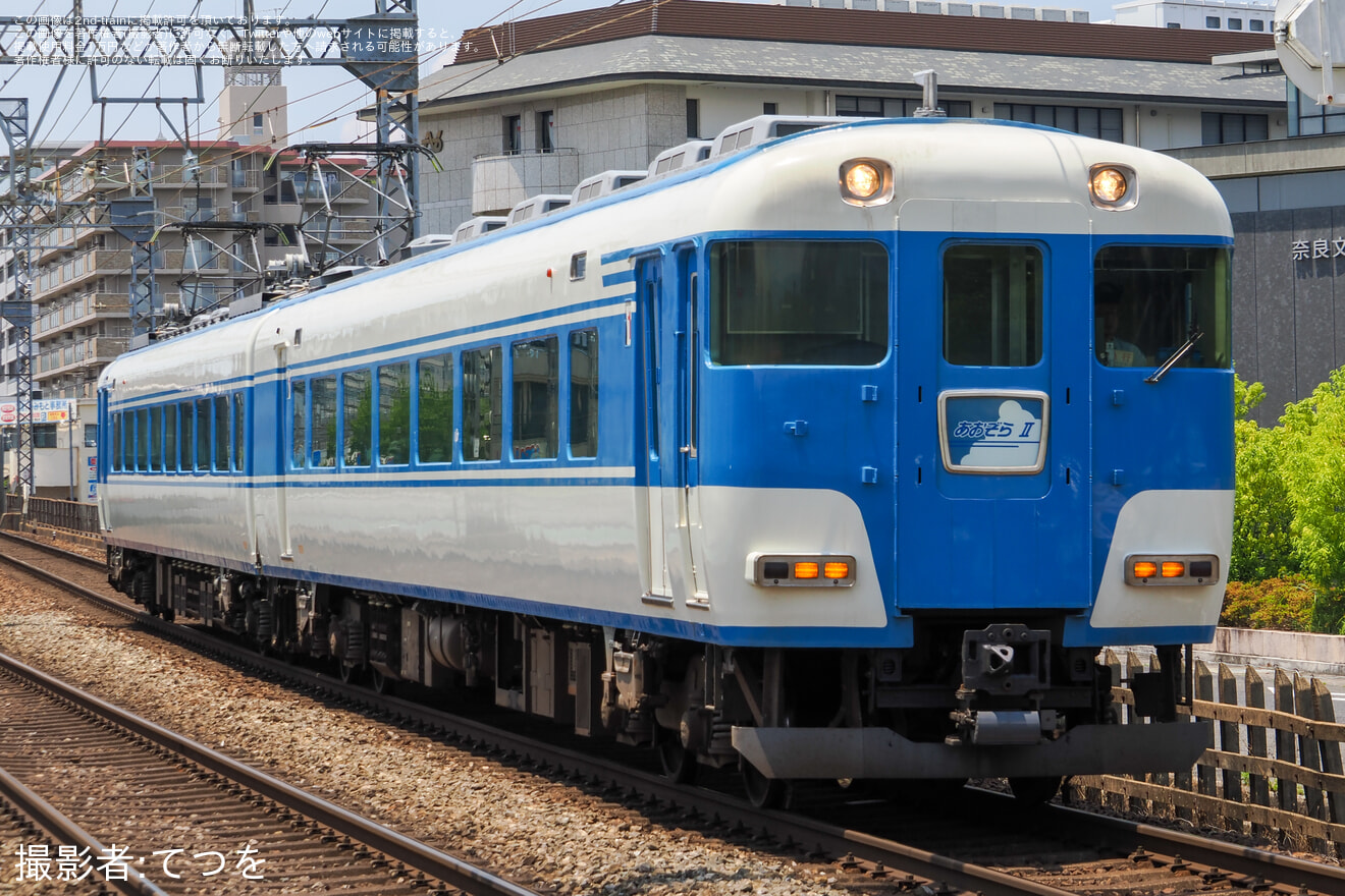 【近鉄】「近鉄おくのほそ道と寄り道」ツアーの団体臨時列車が運転の拡大写真
