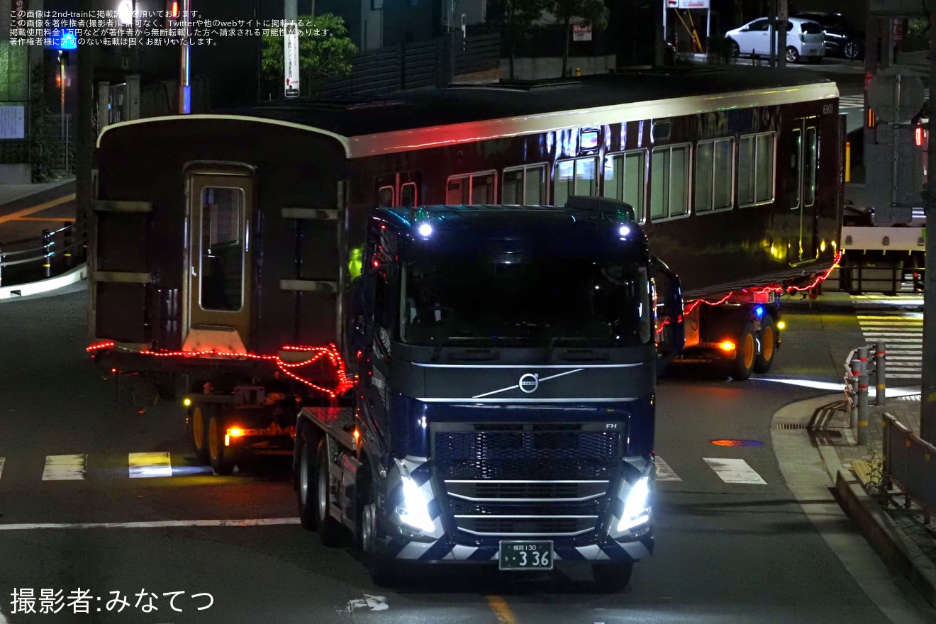 【阪急】6300系6351FのC#6451・C#6901が廃車陸送の拡大写真