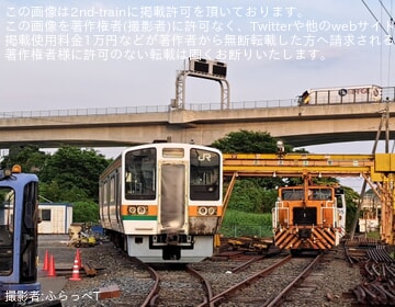【三岐】211系LL1編成が部品取りに