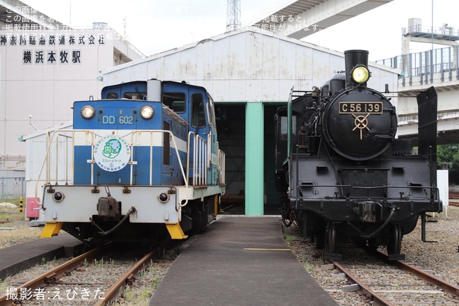 【神奈臨】「貨物の裏側に潜入!根岸駅・横浜本牧駅の探検＆レアなSL機関車撮影会」開催 - 横浜本牧駅にて撮影
