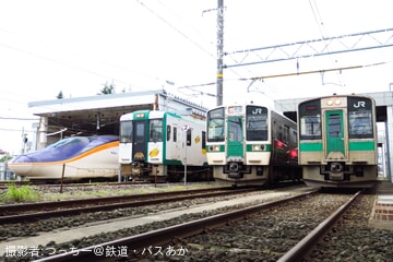 【JR東】「719系撮影会 ～標準軌近郊形、山形線北端で魅せる姿～」開催