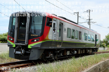 【JR四】2700系気動車2806号車が検査を終えて多度津工場出場(202606)