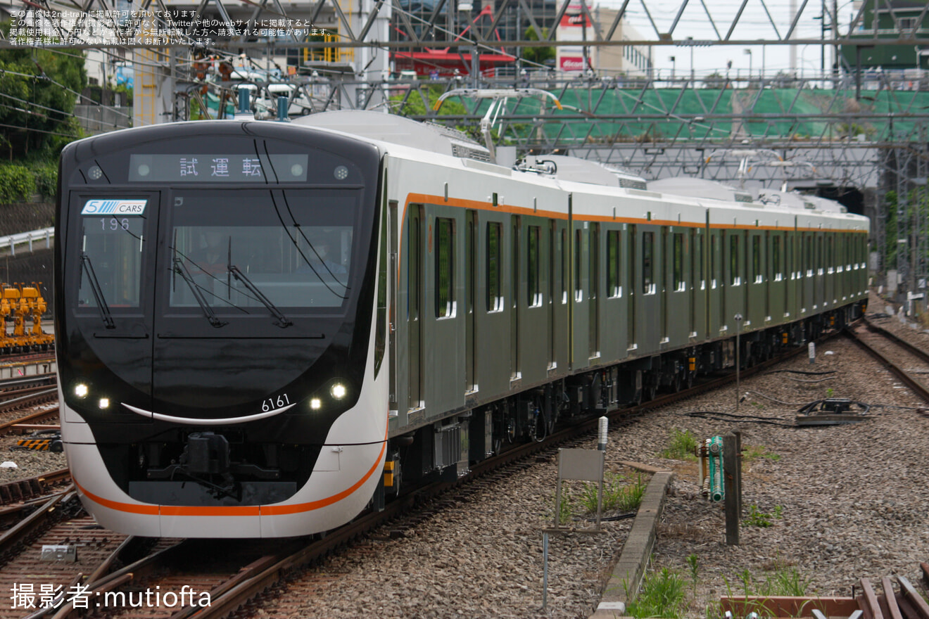 【東急】6020系6161F新製後性能確認試運転の拡大写真