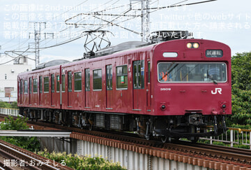 【JR西】103系BH9編成 網干総合車両所出場試運転