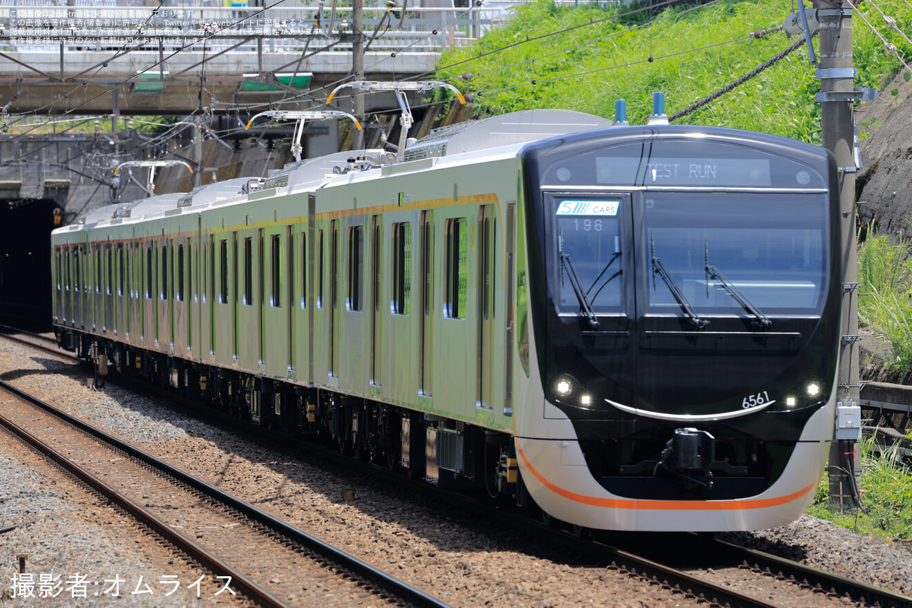 【東急】6020系6161F新製後性能確認試運転の拡大写真