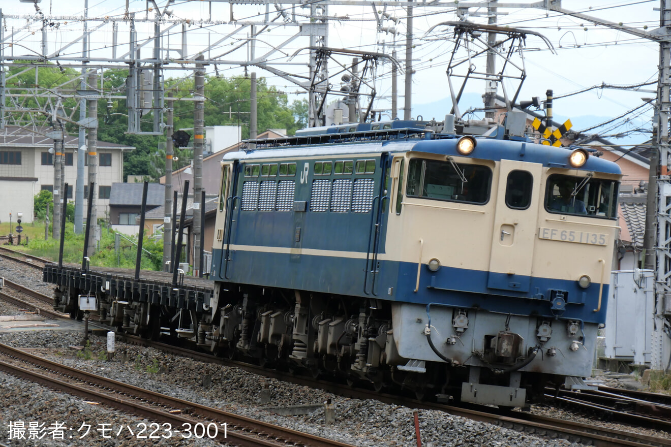 【JR西】チキ6162+チキ6175吹田総合車両所本所入場回送の拡大写真