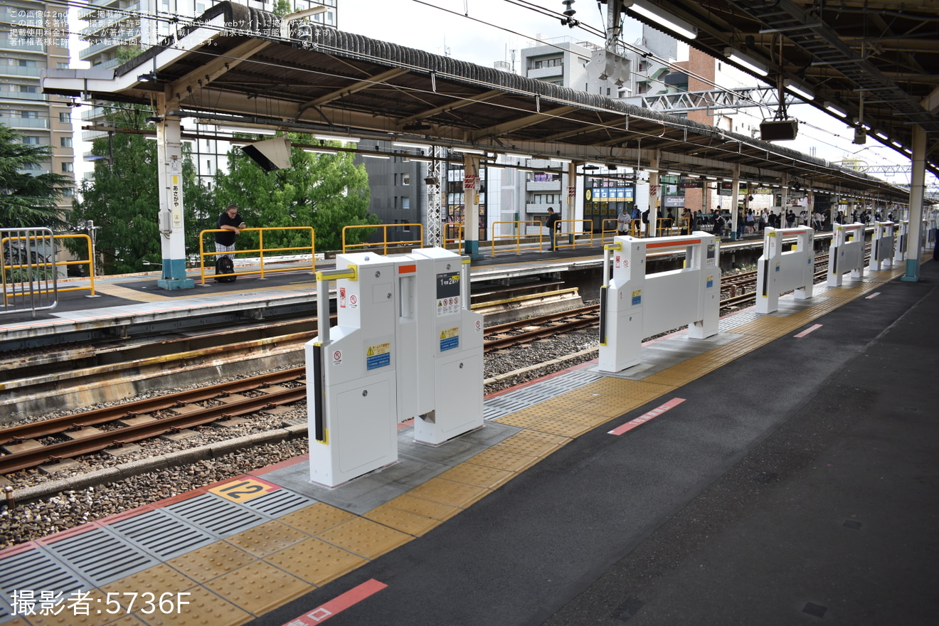 【JR東】中央快速線 阿佐ヶ谷駅にホームドアが設置の拡大写真