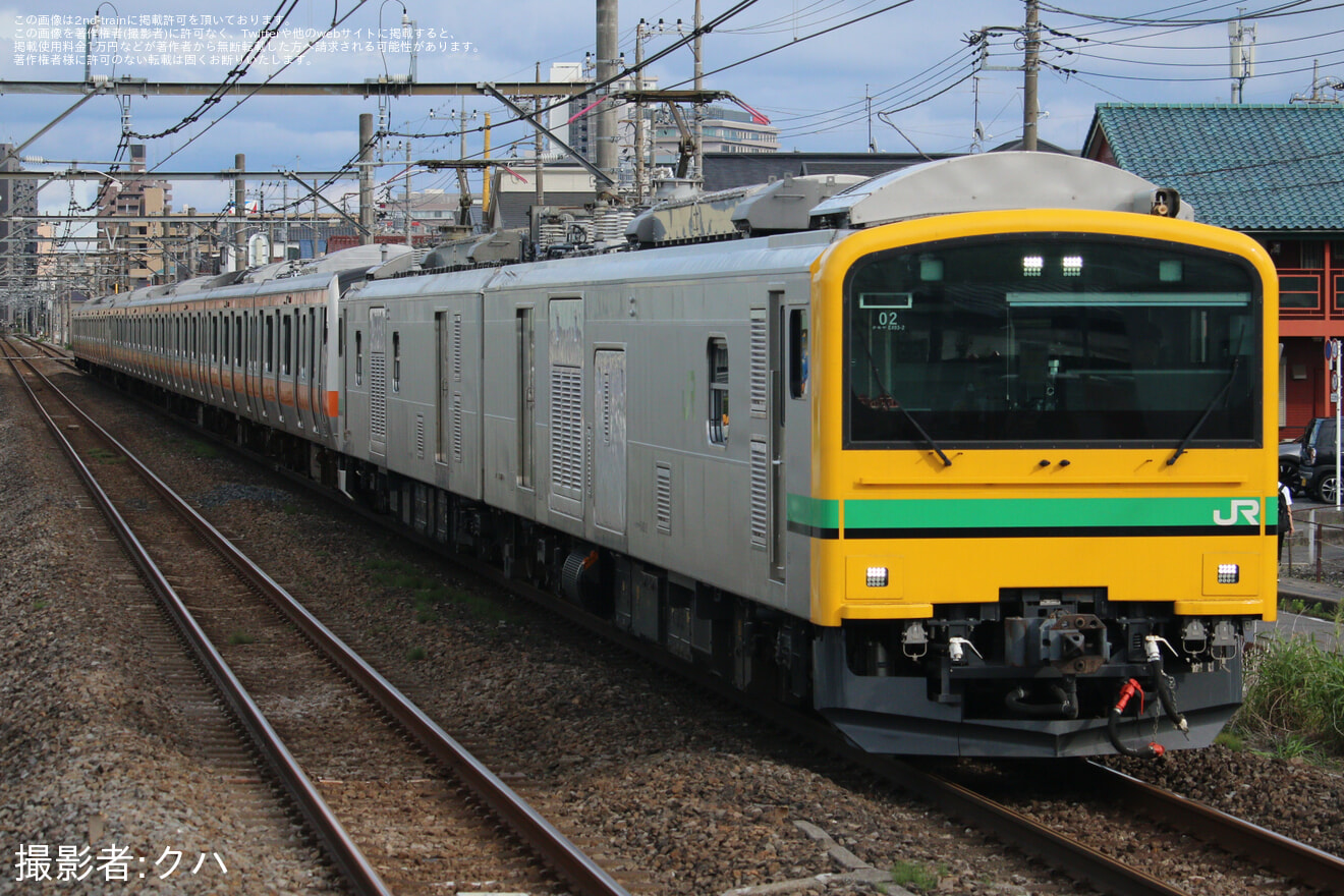 【JR東】E233系トタ青661編成+P524編成秋田総合車両センターへ配給の拡大写真