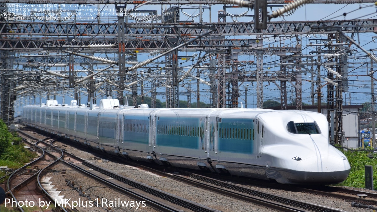 JR海】N700A G47編成「Sparkling Dreams Shinkansen」が運行開始 |2nd