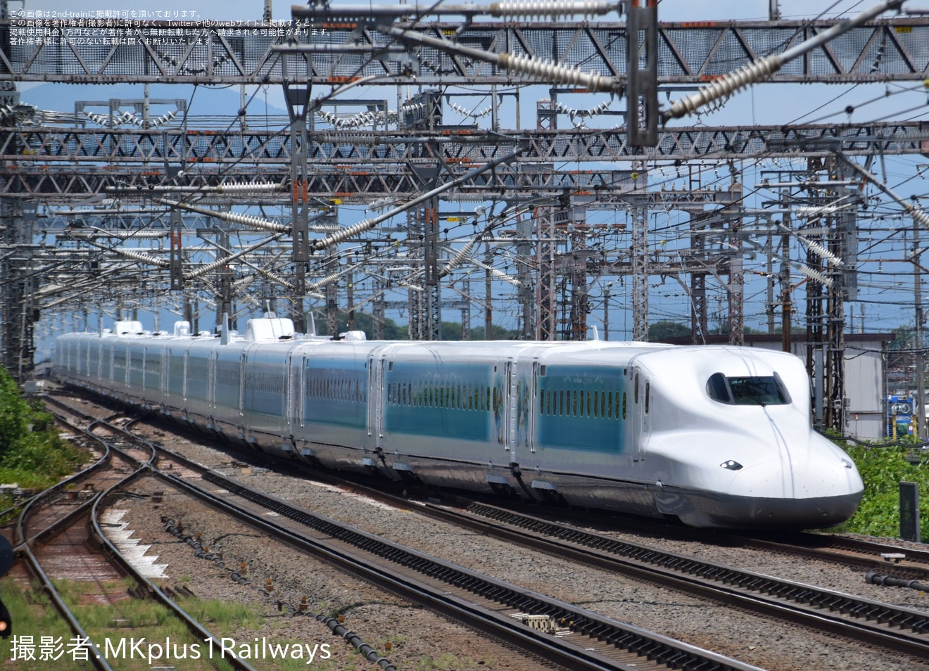 JR海】N700A G47編成「Sparkling Dreams Shinkansen」が運行開始 |2nd