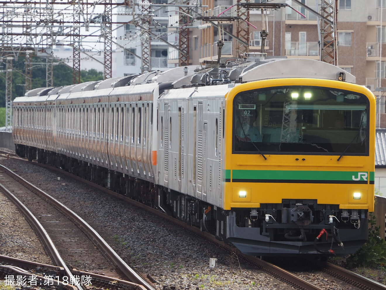 【JR東】E233系トタ青661編成+P524編成秋田総合車両センターへ配給の拡大写真